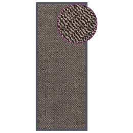 WYCIERACZKA TUFTOWANA 60X150CM CIEMNOBRĄZOWA