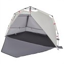 NAMIOT PLAŻOWY 3-OS. SZARY SZYBKIE ROZKŁADANIE WODOSZCZELNY