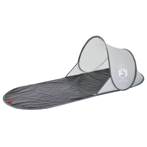 NAMIOT PLAŻOWY TYPU POP-UP SZARY WODOSZCZELNY