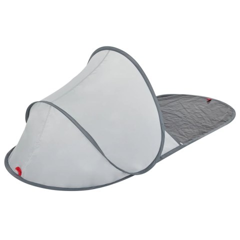 NAMIOT PLAŻOWY TYPU POP-UP SZARY WODOSZCZELNY
