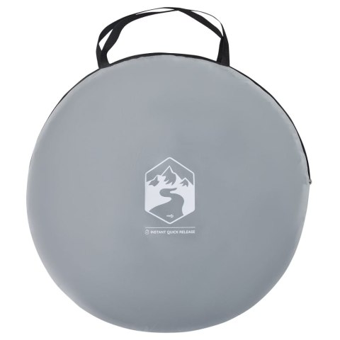 NAMIOT PLAŻOWY TYPU POP-UP SZARY WODOSZCZELNY