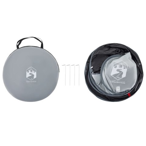 NAMIOT PLAŻOWY TYPU POP-UP SZARY WODOSZCZELNY