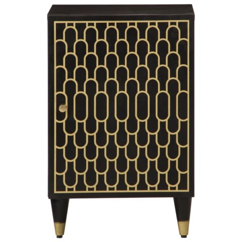 SZAFKA ŁAZIENKOWA 38X33X58CM LITE DREWNO MANGO