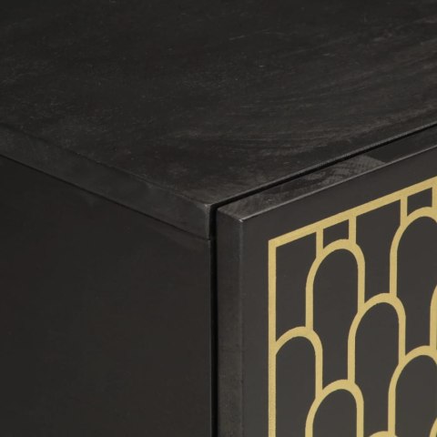 SZAFKA ŁAZIENKOWA 38X33X58CM LITE DREWNO MANGO