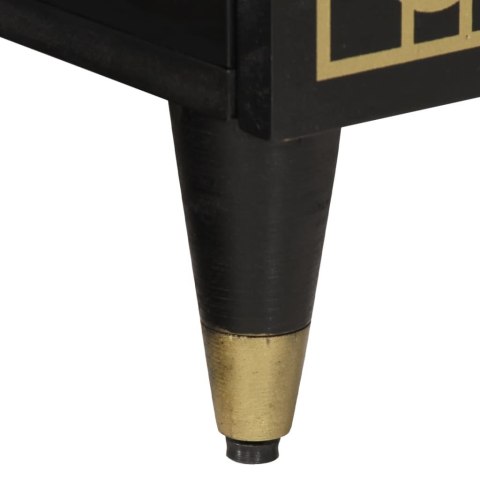 SZAFKA ŁAZIENKOWA 38X33X58CM LITE DREWNO MANGO