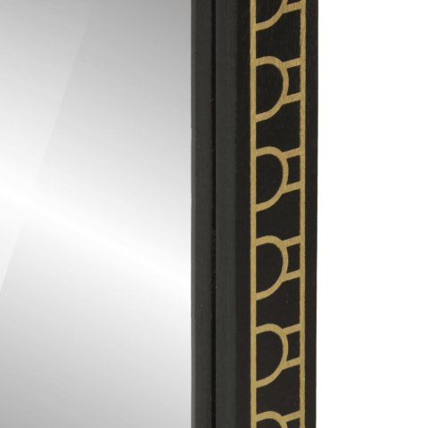 LUSTRO ŁAZIENKOWE 50X70X2,5CM LITE DREWNO MANGO I SZKŁO