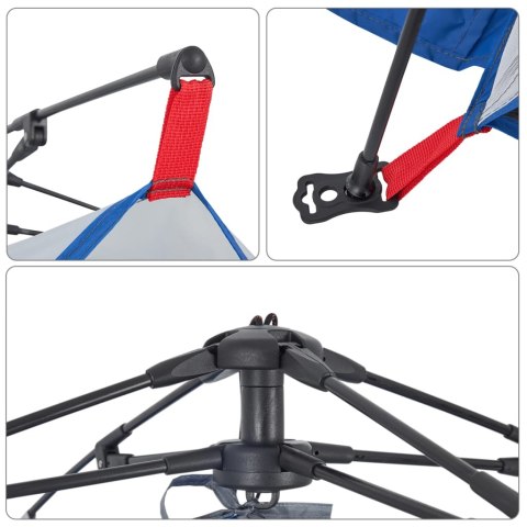 NAMIOT PLAŻOWY LAZUROWY SZYBKO ROZKŁADANY WODOSZCZELNY