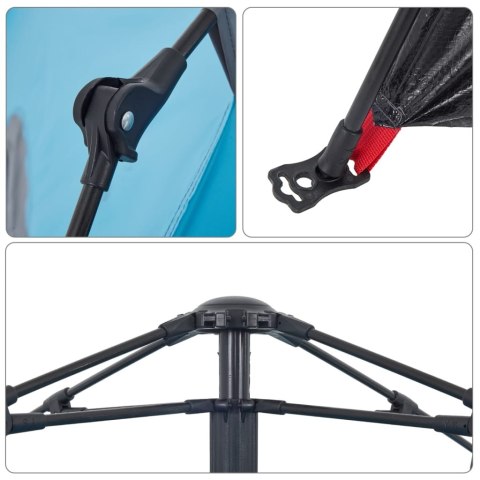 NAMIOT TURYSTYCZNY 5-OS. NIEBIESKI SZYBKIE ROZKŁADANIE