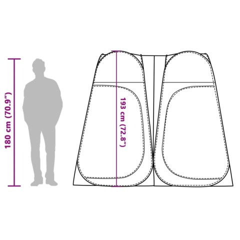 NAMIOT PLAŻOWY TYPU POP-UP ZIELONY WODOSZCZELNY