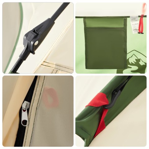 NAMIOT RODZINNY KABINOWY 4-OS. ZIELONY SZYBKIE ROZKŁADANIE