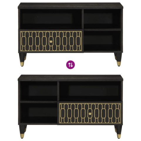 SZAFKA POD TELEWIZOR 80X33X46CM LITE DREWNO MANGO