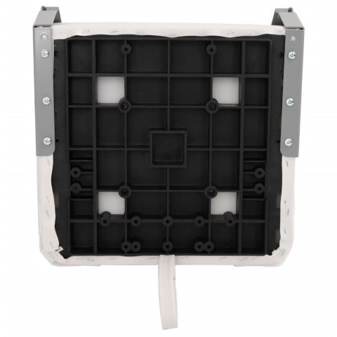 SKŁADANE SIEDZISKA DO ŁODZI 2 SZT WYSOKIE OPARCIE 44X38X55CM