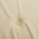 PODUSZKI NA KRZESŁA OGRODOWE 4 SZT. BEŻOWE 50X50X3CM