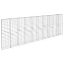 ŚCIANA GABIONOWA Z POKRYWAMI GALWANIZOWANA STAL 600X30X200CM