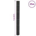 AGROWŁÓKNINA ANTYCHWASTOWA CZARNA 1X25M PP