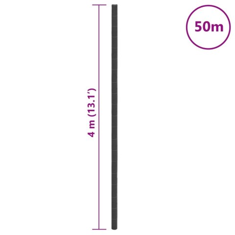 AGROWŁÓKNINA ANTYCHWASTOWA CZARNA 4X50M PP