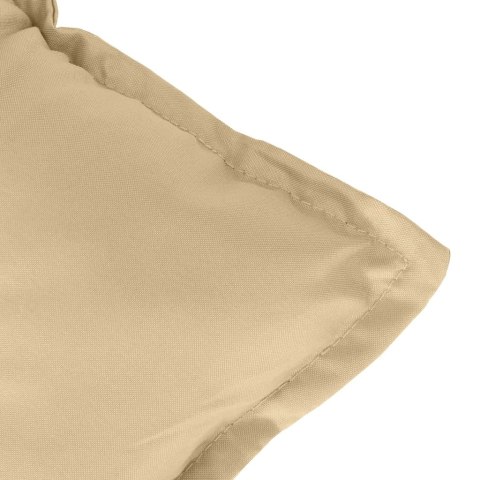 PODUSZKI NA ŁAWKĘ OGRODOWĄ 2 SZT. BEŻOWY MELANŻ 100X50X7CM
