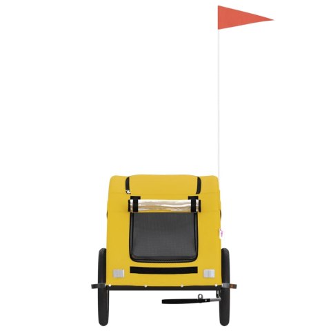 PRZYCZEPKA ROWEROWA DLA ZWIERZĄT TKANINA OXFORD I ŻELAZO