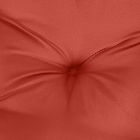 PODUSZKI NA ŁAWKĘ OGRODOWĄ 2 SZT CZERWONY MELANŻ 100X50X7CM