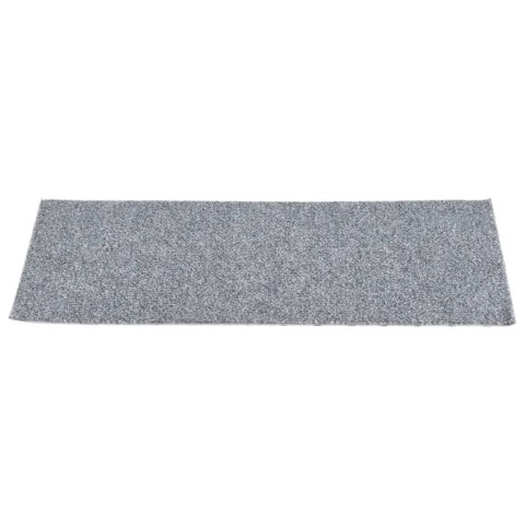 SAMOPRZYLEPNE NAKŁADKI NA SCHODY 15 SZT. 60X25CM JASNOSZARE