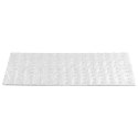 SAMOPRZYLEPNE NAKŁADKI NA SCHODY 15 SZT. 60X25CM JASNOSZARE
