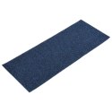 SAMOPRZYLEPNE NAKŁADKI NA SCHODY 15 SZT. 60X25CM NIEBIESKIE