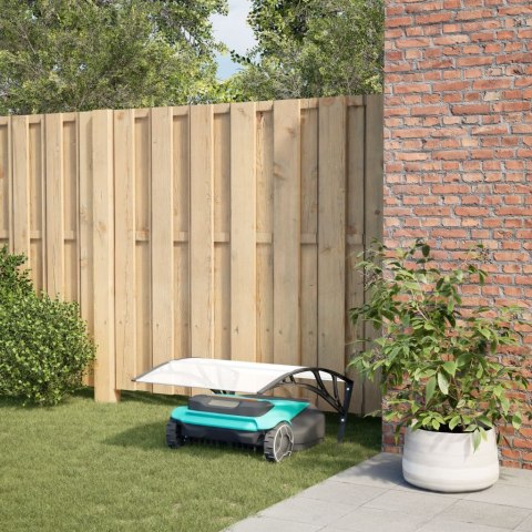 GARAŻ DLA ROBOTA KOSZĄCEGO CZARNY 80X101X46CM