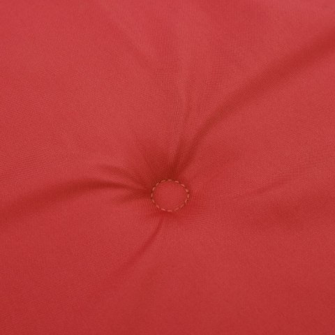 PODUSZKI NA KRZESŁA OGRODOWE 6 SZT. CZERWONE 100X50X3CM