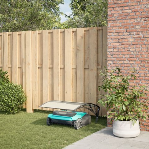 GARAŻ DLA ROBOTA KOSZĄCEGO CZARNY 80X101X46CM