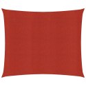 ŻAGIEL PRZECIWSŁONECZNY OGRODOWY MARKIZA TARAS 160G/M² CZERWONY 2,5X2,5M