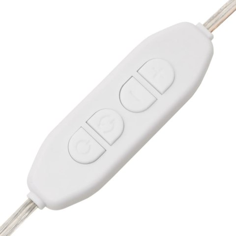 LUSTRO ŚCIENNE Z LED 20X50CM SZKLANE OWALNE