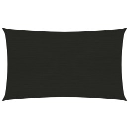 ŻAGIEL PRZECIWSŁONECZNY OGRODOWY MARKIZA TARAS 160G/M² CZARNY 2,5X5M