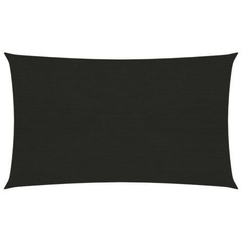 ŻAGIEL PRZECIWSŁONECZNY OGRODOWY MARKIZA TARAS 160G/M² CZARNY 2,5X5M