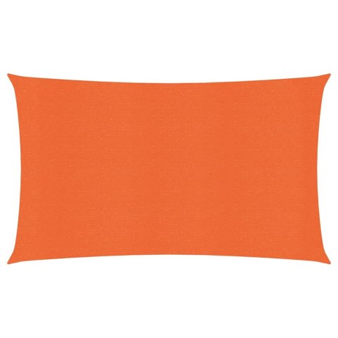 ŻAGIEL PRZECIWSŁONECZNY 160G/M² POMARAŃCZOWY 2,5X5M HDPE