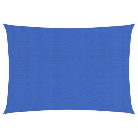 ŻAGIEL PRZECIWSŁONECZNY OGRODOWY MARKIZA TARAS 160G/M² NIEBIESKI 2,5X5M