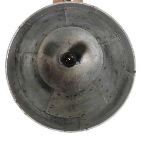 LAMPA SUFITOWA 25 W SREBRO VINTAGE 105X30X65-108CM E27