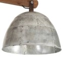 LAMPA SUFITOWA 25 W SREBRO VINTAGE 105X30X65-108CM E27