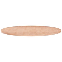 OKRĄGŁY BLAT DO STOLIKA Ø60X1,5CM SUROWE DREWNO DĘBOWE