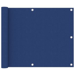 PARAWAN BALKONOWY NIEBIESKI 75X600CM WODOODPORNY