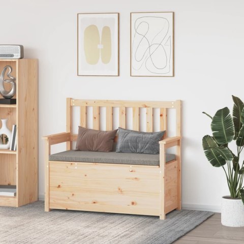 ŁAWKA 112,5X51,5X96,5CM LITE DREWNO SOSNOWE