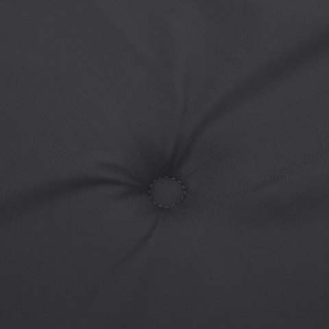 PODUSZKA NA ŁAWKĘ OGRODOWĄ CZARNA 120X50X3CM TKANINA