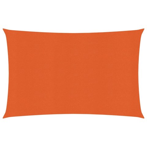 ŻAGIEL PRZECIWSŁONECZNY 160G/M² POMARAŃCZOWY 3,5X4,5M HDPE