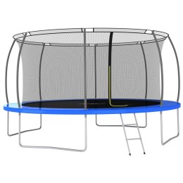 TRAMPOLINA Z AKCESORIAMI OKRĄGŁA 460X80CM 150KG