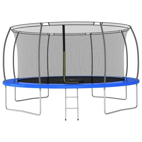 TRAMPOLINA Z AKCESORIAMI OKRĄGŁA 460X80CM 150KG