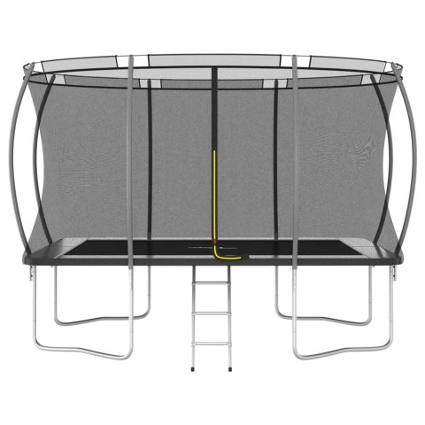 TRAMPOLINA Z AKCESORIAMI PROSTOKĄTNA 335X244X90CM 150KG