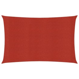 ŻAGIEL PRZECIWSŁONECZNY OGRODOWY MARKIZA TARAS 160G/M² CZERWONY 3,5X5M
