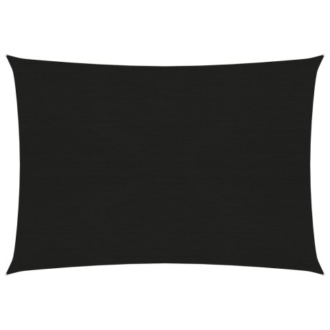 ŻAGIEL PRZECIWSŁONECZNY OGRODOWY MARKIZA TARAS 160G/M² CZARNY 4X5M