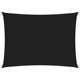 ŻAGIEL PRZECIWSŁONECZNY OGRODOWY WODOODPORNY MARKIZA TARAS PROSTOKĄT 2X3,5M CZARNY