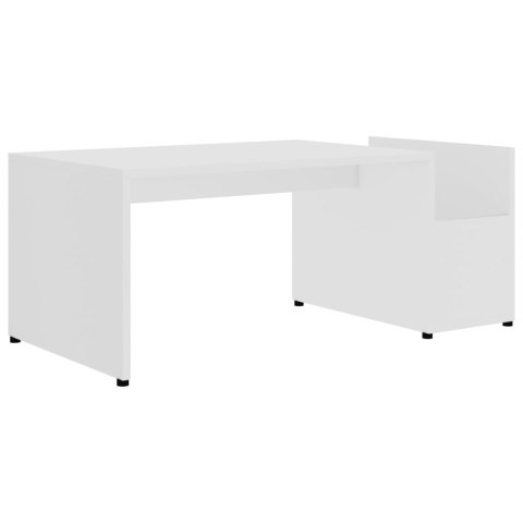 STOLIK KAWOWY BIAŁY 90X45X35CM
