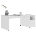 STOLIK KAWOWY BIAŁY 90X45X35CM